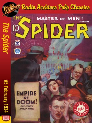 cover image of The Spider #5